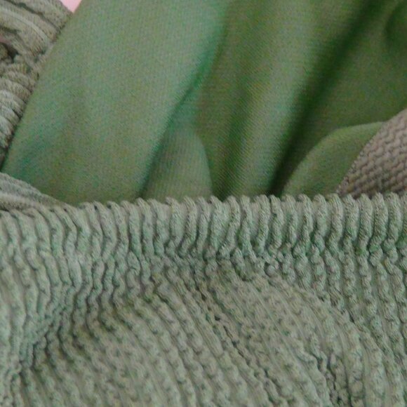 Shade & Shore Swimwear Womens Full Coverage One Piece Pucker Green XS,S,M,L,XL - Picture 7 of 16